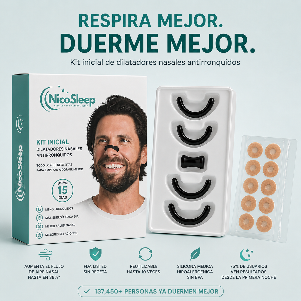 NicoSleep — Respira Mejor. Duerme Mejor.