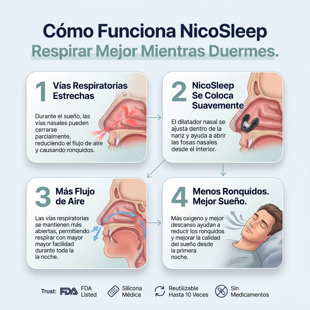 NicoSleep — Respira Mejor. Duerme Mejor.