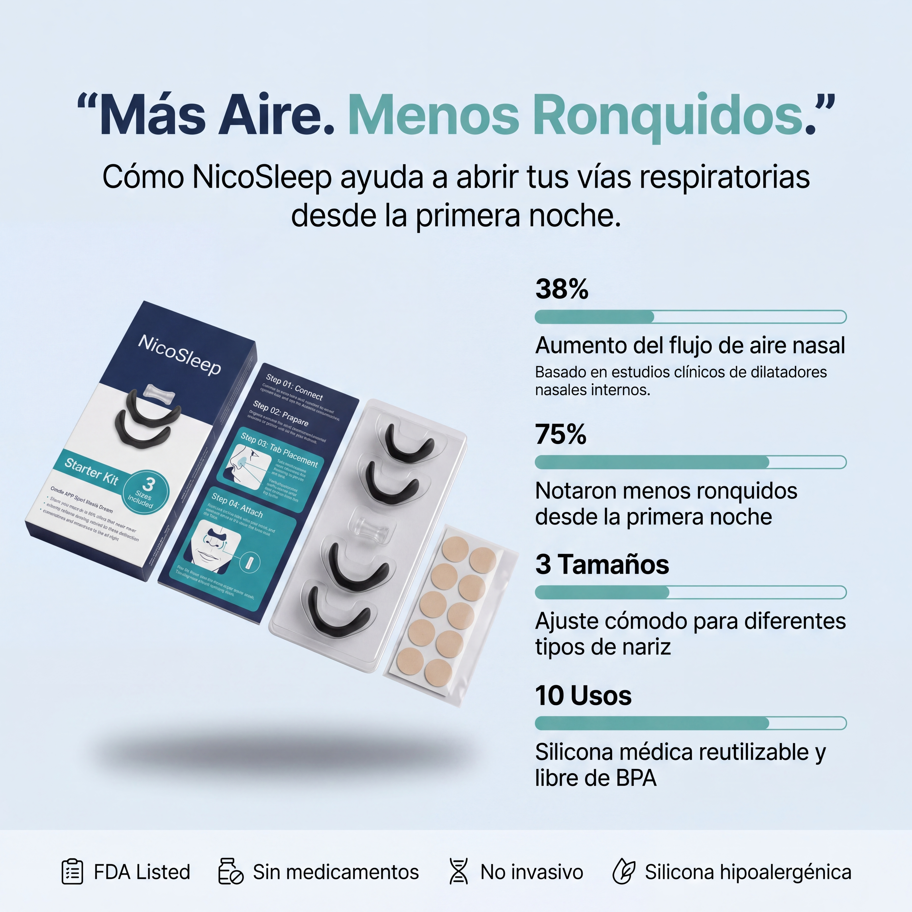 NicoSleep — Respira Mejor. Duerme Mejor.