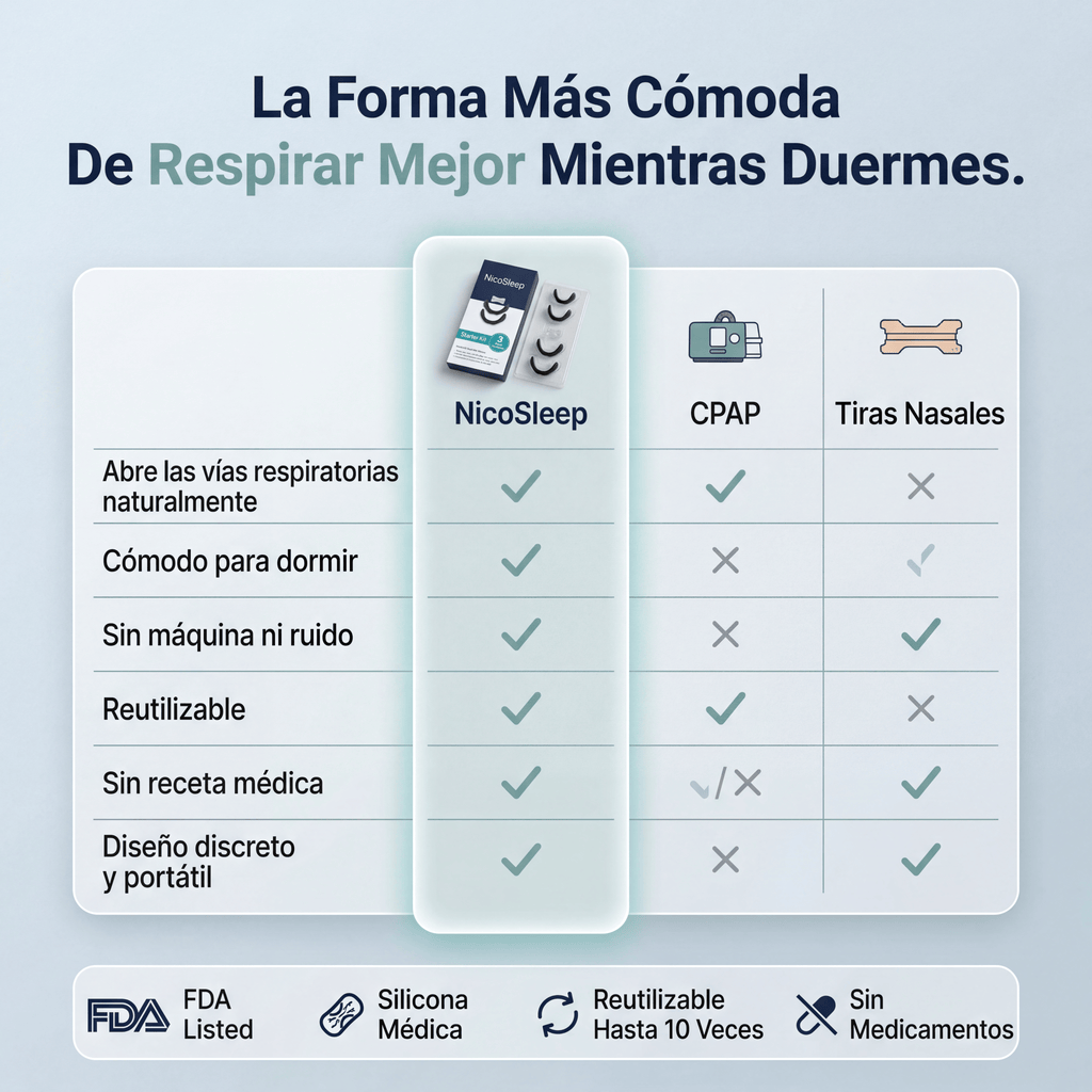 NicoSleep — Respira Mejor. Duerme Mejor.